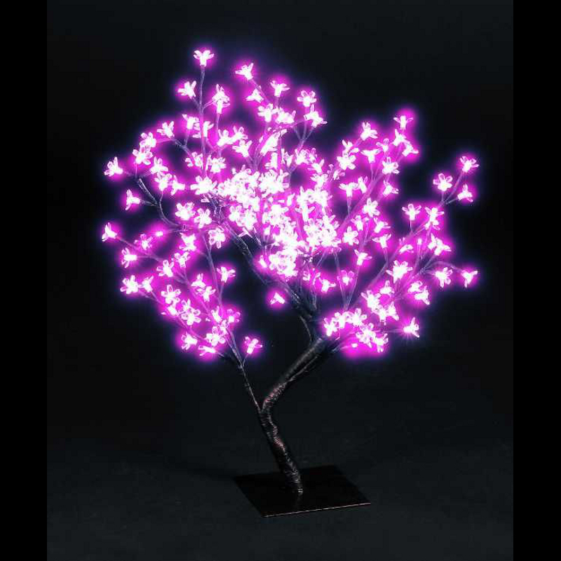 cherry blossom neon light