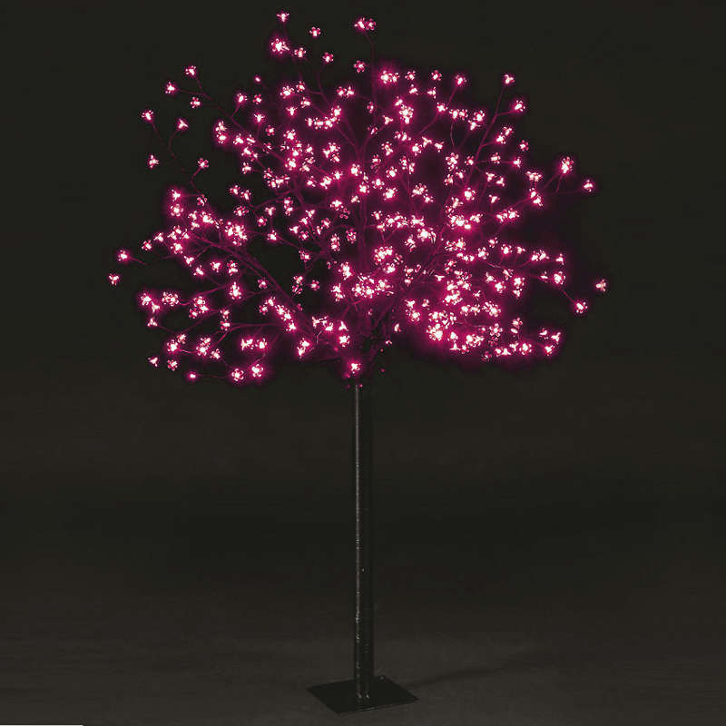 pink led cherry blossom tree