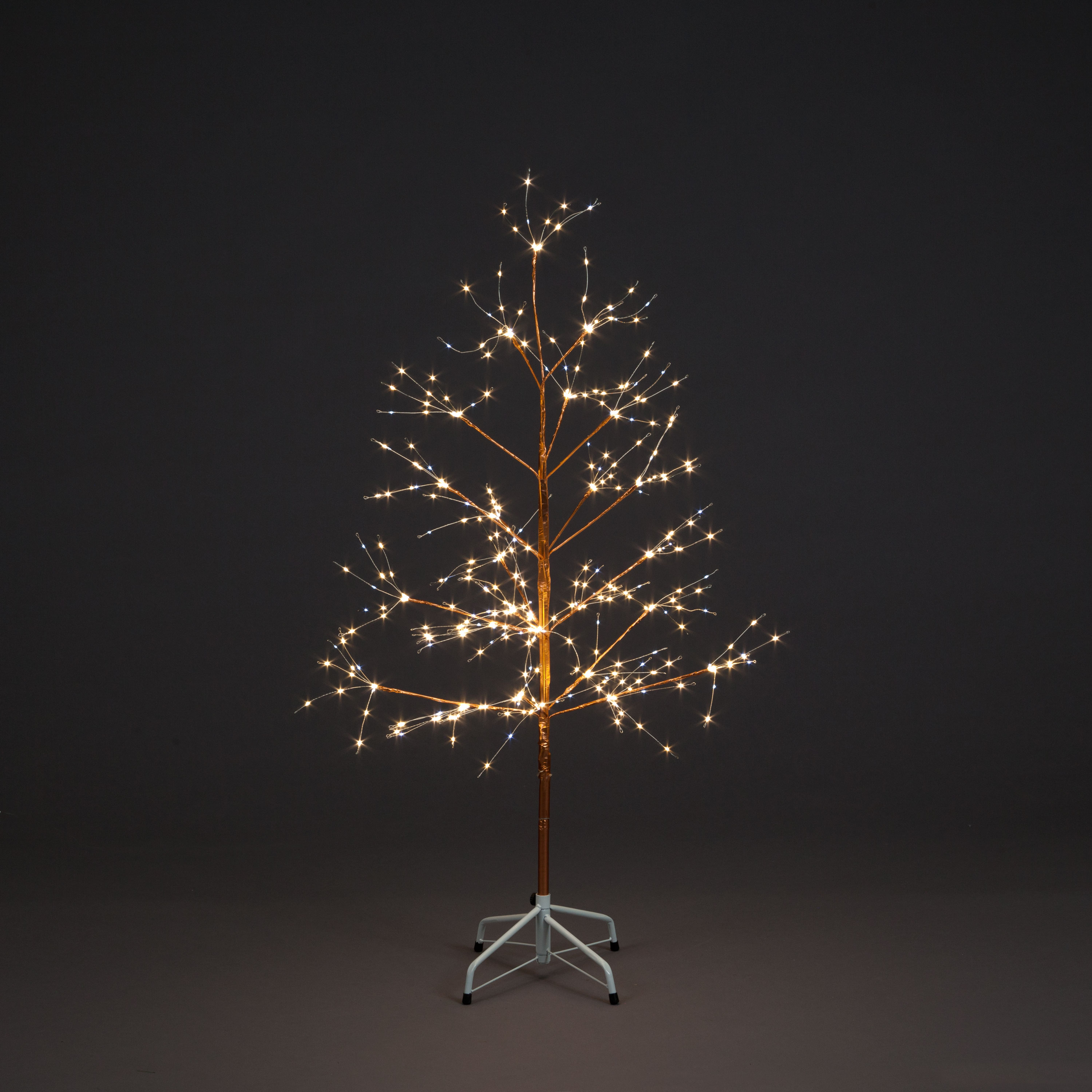 Christmas Home Accessories Snowtime 1.8m Copper Wire Frosted Brown Twig