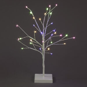 B/O 40cm Micro Light Twig Tree w/32 LEDs WW-Multi Col Switch