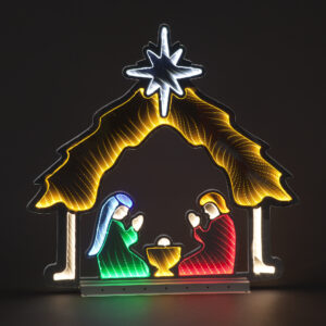 65cm Infinity Nativity Scene Indoor