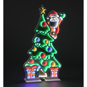 120cm Infinity Tree w/Santa