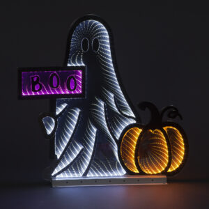 60cm Infinity Ghost w/Boo Sign