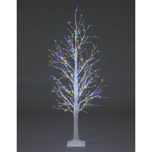150cm White Micro Dot Tree w/800 WW LEDs Remote Control, 8 Functions & Timer