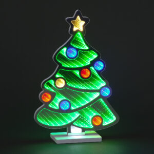 40cm Infinity Tree w/Baubles ID