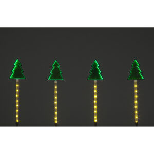 Set of 4 Infinity Tree Garden Stakes