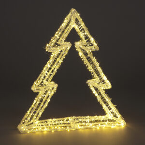 60cm Acrylic Tree w/480 WW LEDS 10% Flash